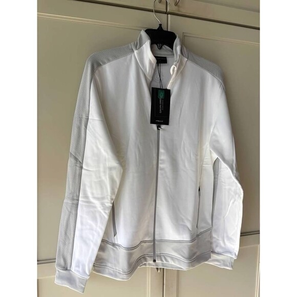 Galvin Green Dawson Mid Layer Insulated Golf Jacket- White- SZ S -NWT - Picture 1 of 6